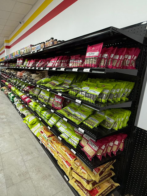 Indian Spices Selection inside Vista Food Mart